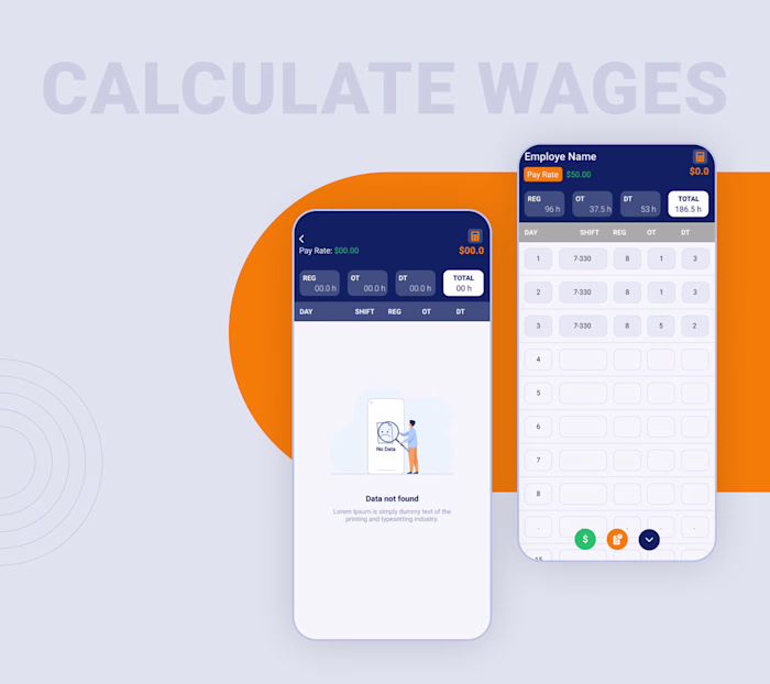 Duckets: Your Daily Wage Calculation App