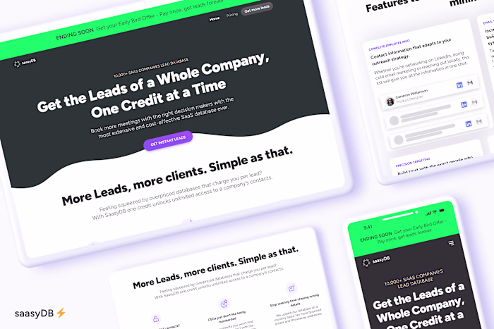 SaaS Landing Page Conversion Optimization