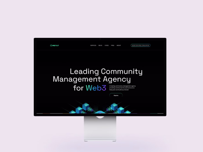 Astut: Web3 Saas Website