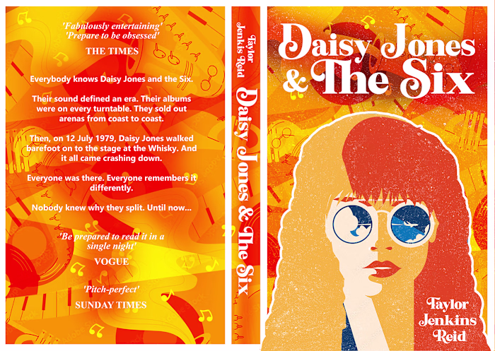 Daisy Jones And The Six Book Cover Re-design