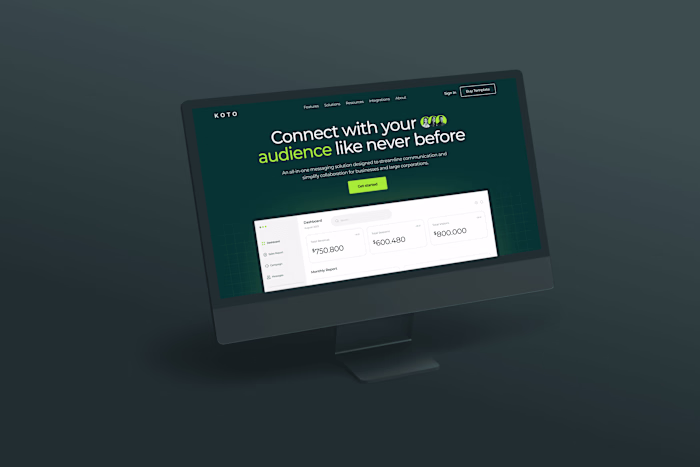 Framer Website Development | KOTO | SaaS Template
