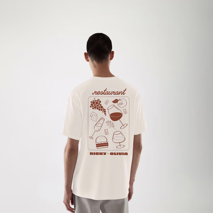 RICKY + OLIVIA / t-shirt design + illustration