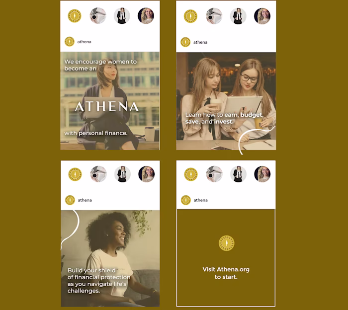 Empower Young Women: Athena's Financial Literacy Campaign