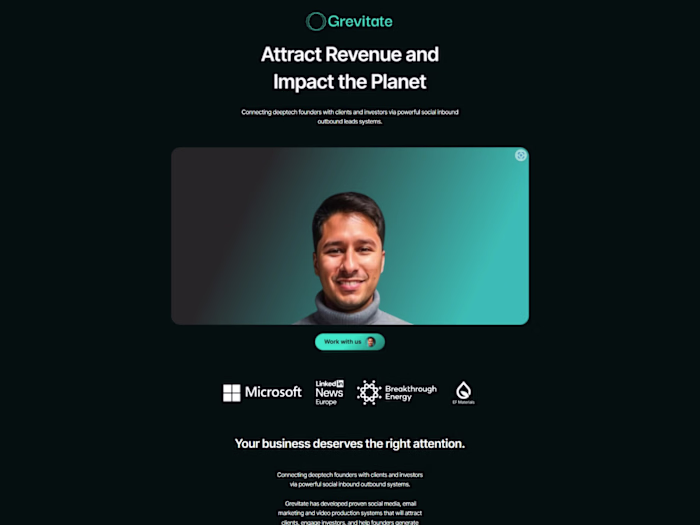 Website design Grevitate