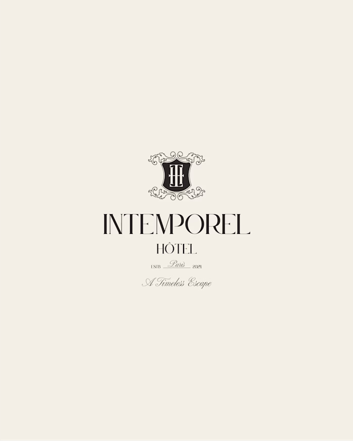 Luxury Brand Identity for Hotel Intemporel