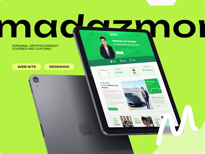 Personal Cryptocurrency Courses and Coaching Website