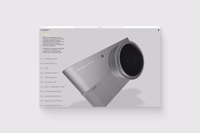 VWFINDR — KEIRIN SHOWCASE