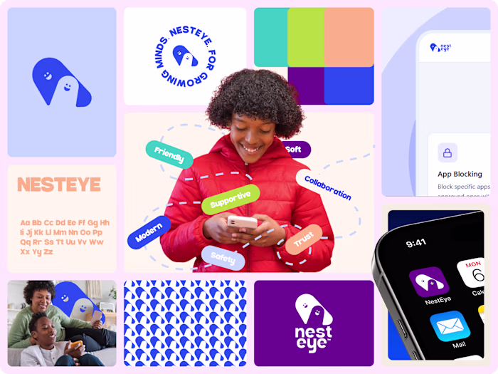 Designed a full brand identity