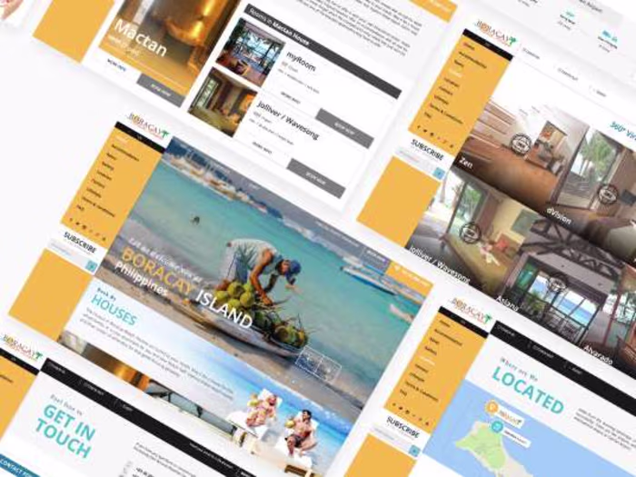 Boracay Beach House Booking Website