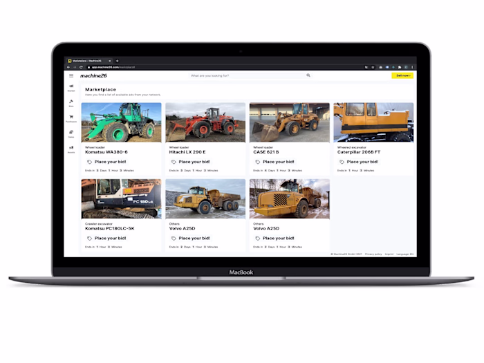 Co-founded a SaaS-enabled marketplace for heavy machinery