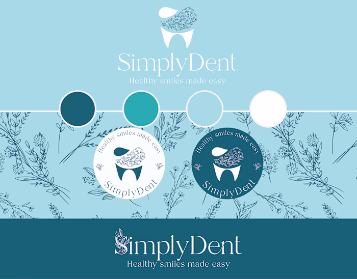 SmplyDend- Brand Identity Design 