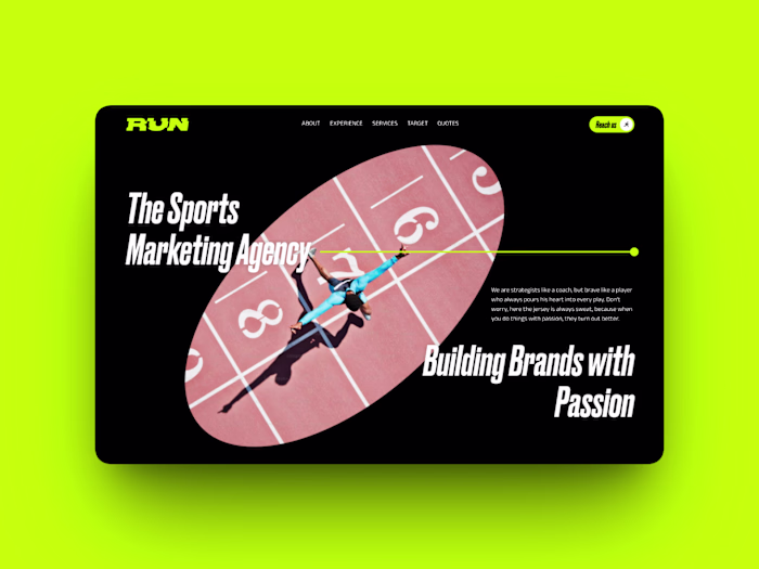 Run Agency is a sports