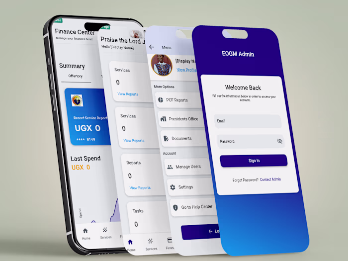 Church Management System Development