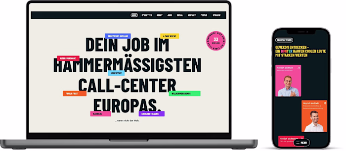 gevekom | Website Webflow Relaunch