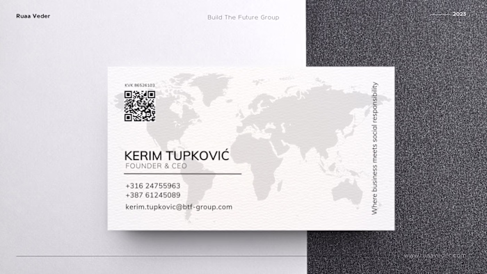 Business Cards for Build The Future Group