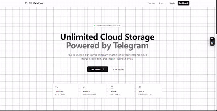 Unlimited Cloud Storage | 🚀