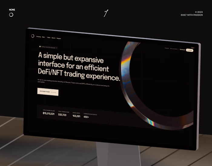 NONE | Redefining the DeFi experience.