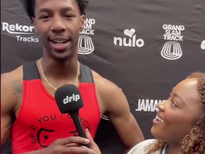 Interview with track star Chris Robinson