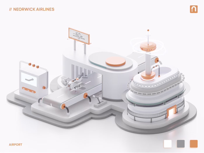 3d Design Scenery – Blender