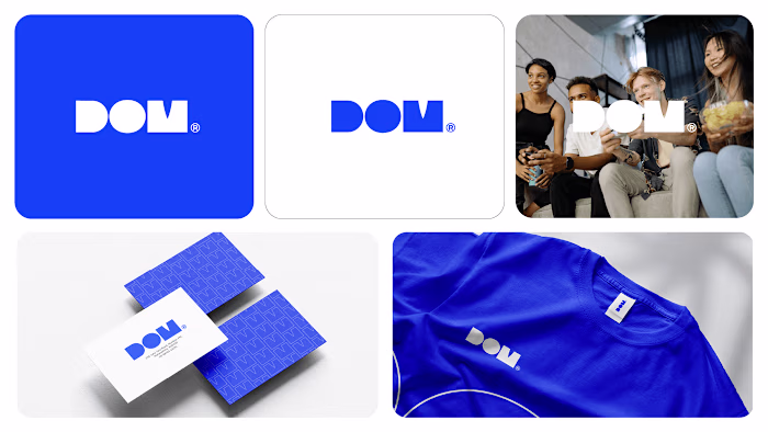 DOM Dormitory branding