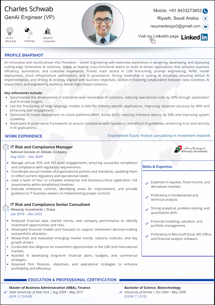 ⭐ Designing high-quality resume samples for clients. Sharing...