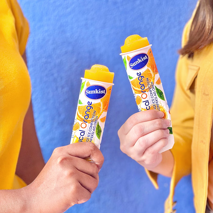The Juicy Success: Sunkist Tropical Orange Ice Confection Launch