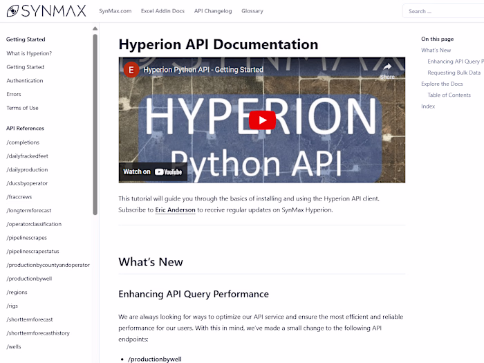 Product Documentation for Synmax