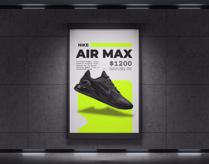 Social media marketing design for Nike