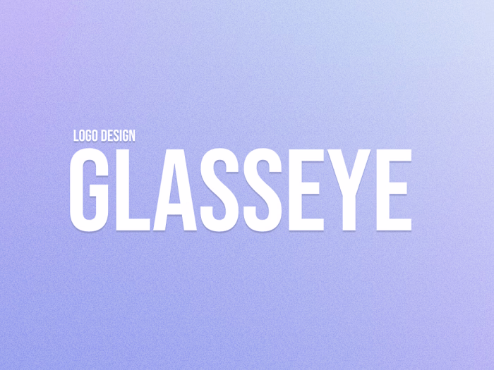 Logo Design for Glasseye, Gargi College
