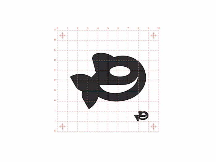 Orca Minimal Exclusive Logo Design for Sale by Anhdodes Publ...
