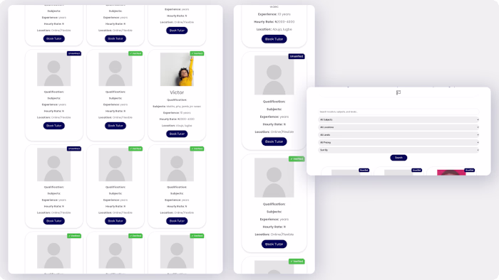 Dynamic, High-Converting WordPress Catalogue for Academic Tutors