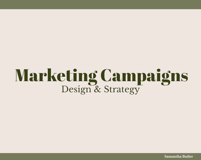 Advertisement Design & Marketing Campaigns