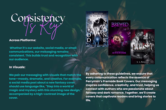 Perryman’s Pre-Made Book Covers Brand Identity