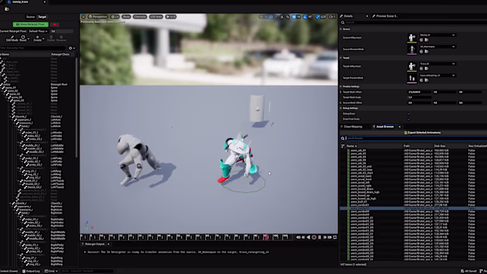 Retargeting in Unreal 5 and blender Ivo Brandani on Vimeo