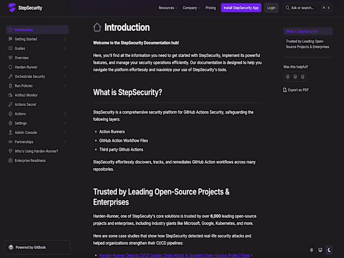 Developer Documentation for CI/CD Security Platform