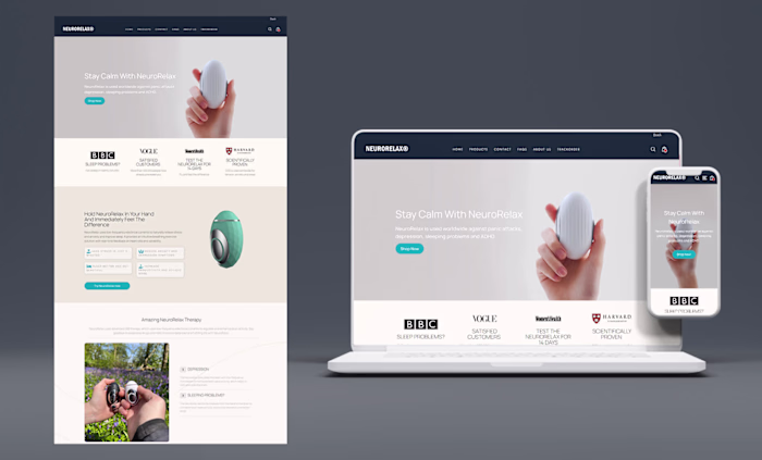 NeuroRelax - One Product Store