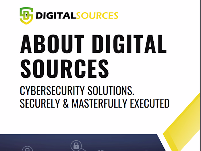 Cybersecurity Business Introduction Brochure