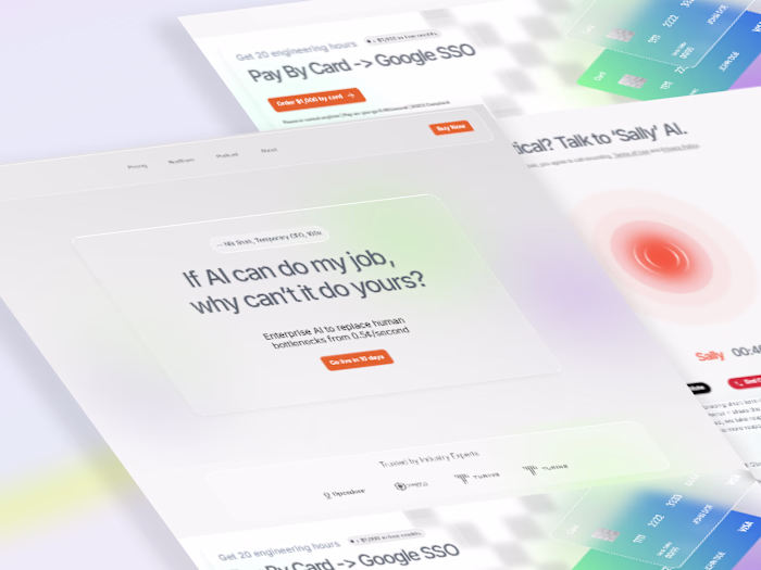 Designed a conversion focused Framer landing page for 100x u...