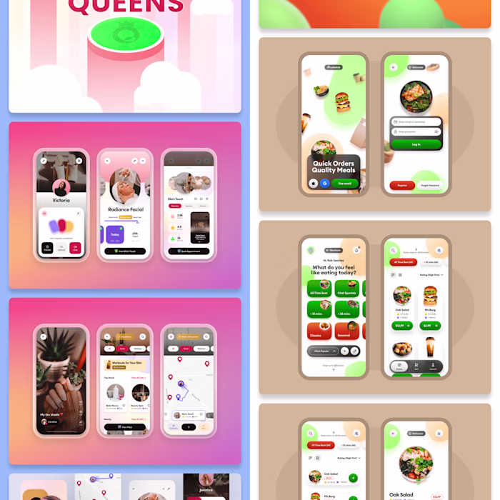 Mobile App UX UI 📱🎨🚀
