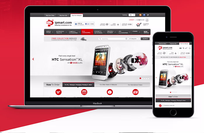 Revamped E-commerce for Tech Company