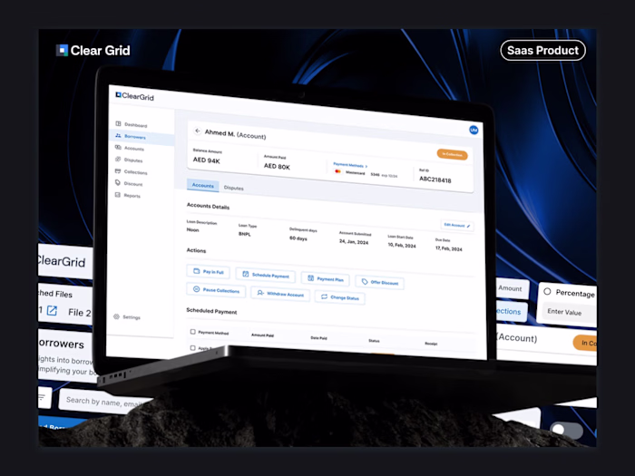 Fintech Web App Design