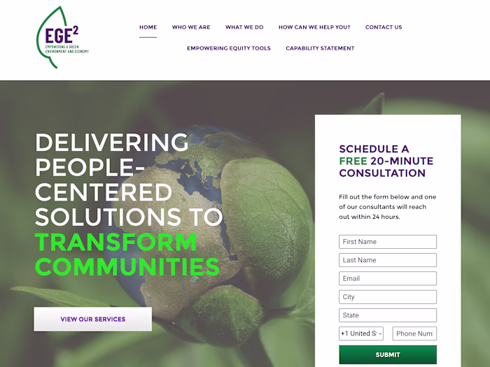 EGE2: Empowering a Green Environment and Economy