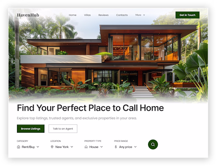 HavenHub - Find Your Perfect Place to Call Home