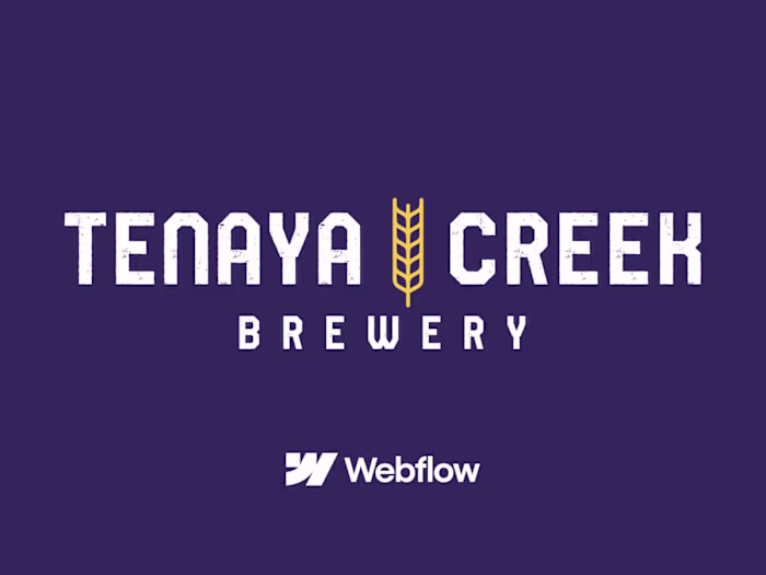 Tenaya Creek (Webflow Site)