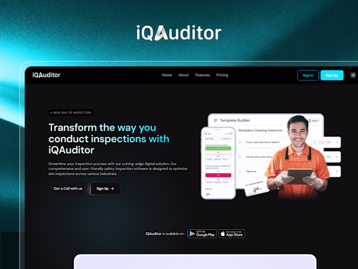 iQAuditor : Framer Website Redesign & Development
