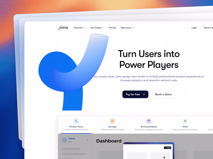 Enhancing Jimo’s new branding with a full revamped website