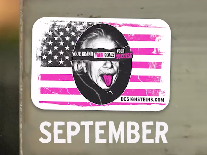 Showcasing a year’s worth of my custom sticker designs — eac...