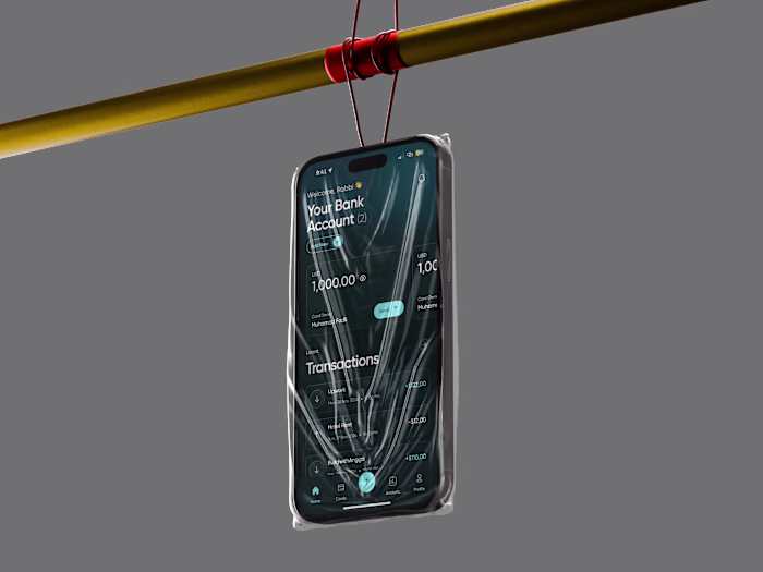 Modern Banking App UI/UX Design 💳📊