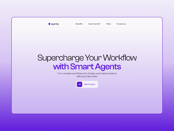 Agently | Agent as a Service Platform
