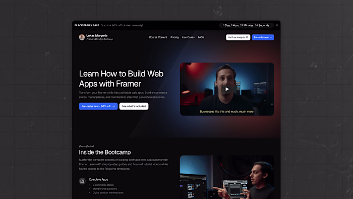 Pre-Sale Landing Page with LemonSqueezy/Stripe Integration